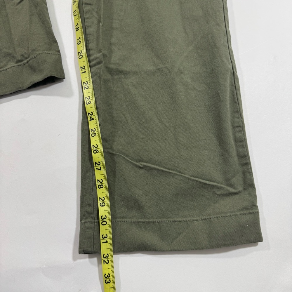 The Normal Brand James Canvas Cargo Trouser in Dusty Olive - Picture 11 of 11